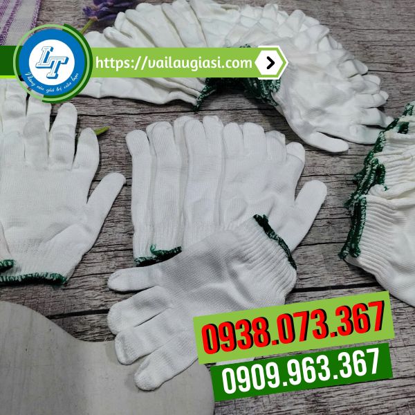 găng tay sợi poly trọng lượng 40g găng tay sợi poly trọng lượng 40g