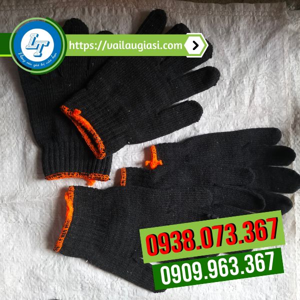 Găng tay len xám đen 70g hàng sẵn kho Găng tay len xám đen 70g hàng sẵn kho