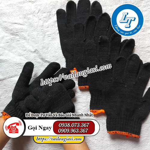 Găng tay len xám đen Găng tay len xám đen