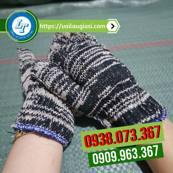 găng tay len muối tiêu găng tay len muối tiêu