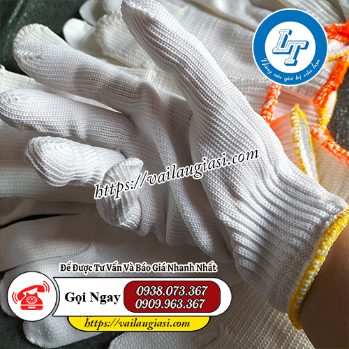 Găng tay sợi poly Găng tay sợi poly