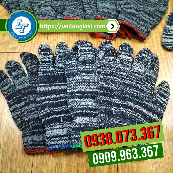 găng tay len muối tiêu đủ trọng lượng găng tay len muối tiêu đủ trọng lượng