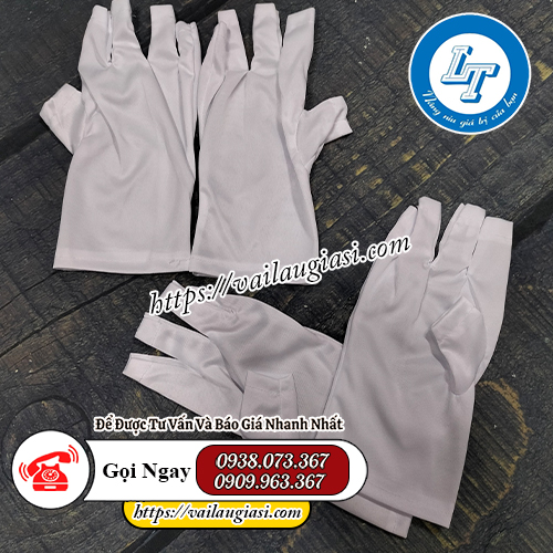 Găng tay thun cắt ngón sỉ rẻ Găng tay thun cắt ngón sỉ rẻ