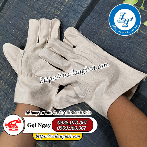 Cấu tạo, hình dạng găng tay vải bạt Cấu tạo, hình dạng găng tay vải bạt