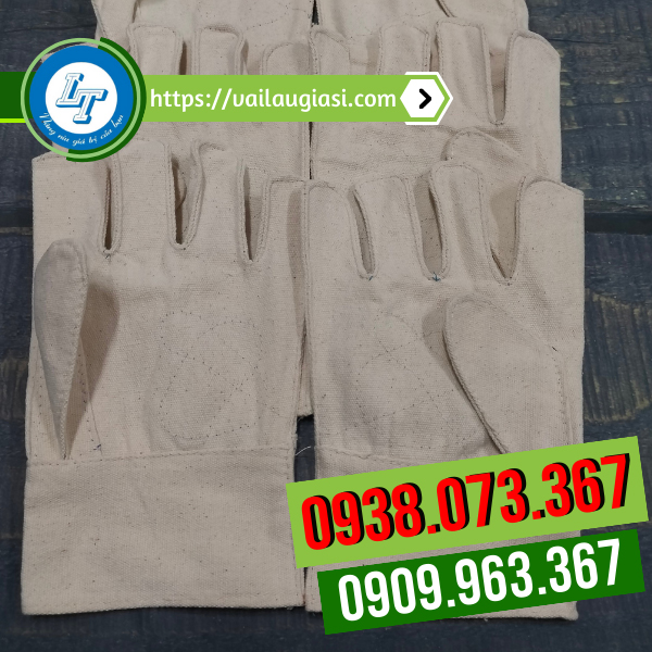 Găng tay vải bạt số 9 được ứng dụng trong nhiều ngành nghề Găng tay vải bạt số 9
