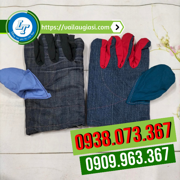 Găng tay vải bò Găng tay vải bò