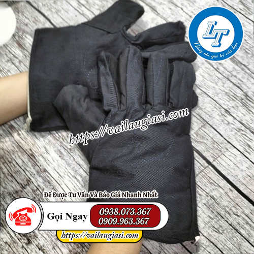 Găng tay kaki 3 lớp Găng tay kaki 3 lớp