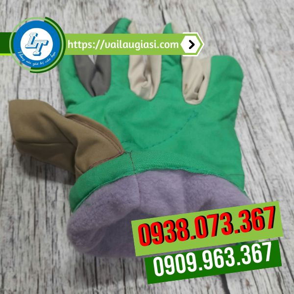 Găng tay vải mập được gia công dày dặn, chịu nóng tốt Găng tay vải mập được gia công dày dặn, chịu nóng tốt