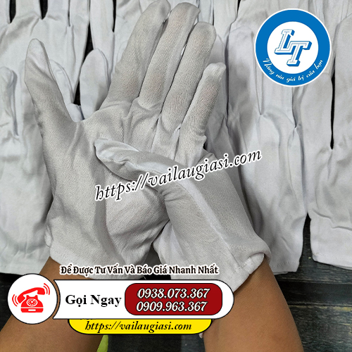 Găng tay vải thun L+2 Găng tay vải thun L+2
