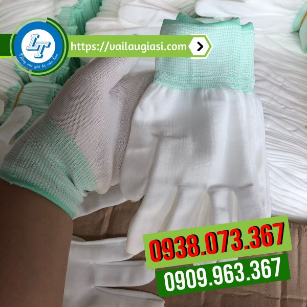 Sản phẩm găng tay vải thun mỏng được bán tại Lê Thanh Sản phẩm găng tay vải thun mỏng được bán tại Lê Thanh