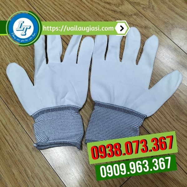 Găng tay vải thun mỏng size S Găng tay vải thun mỏng size S