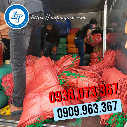 Giao sỉ bao đựng gạo đỏ 50kg Giao sỉ bao đựng gạo đỏ 50kg