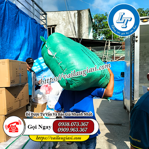 Giao hàng giẻ lau nhà xưởng Giao hàng giẻ lau nhà xưởng