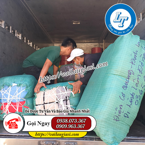 Giao hàng bao vải lau cho khách sỉ HCM Giao hàng bao vải lau cho khách sỉ HCM