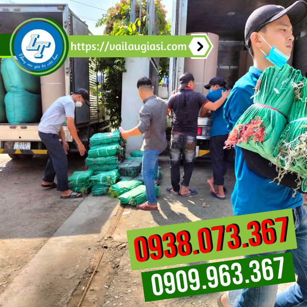 Giao bao tải đá xanh cho khách Giao bao tải đá xanh cho khách