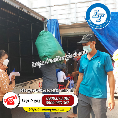 Giao hàng vải vụn cho khách Giao hàng vải vụn cho khách