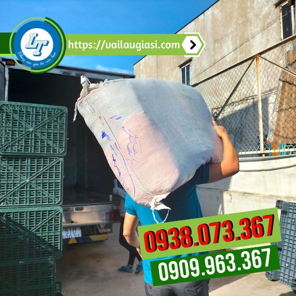 Giao lẻ bao 50kg giẻ lau trắng Giao lẻ bao 50kg giẻ lau trắng