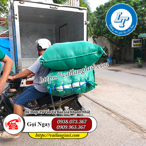 Giao lẻ giẻ lau trắng poly Giao lẻ giẻ lau trắng poly