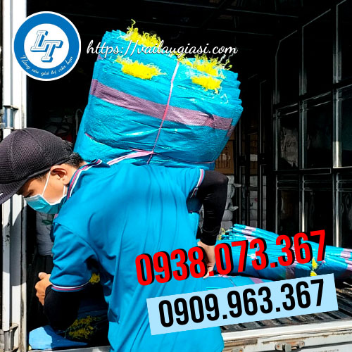 Giao sỉ bao đựng lúa màu xanh Giao sỉ bao đựng lúa màu xanh