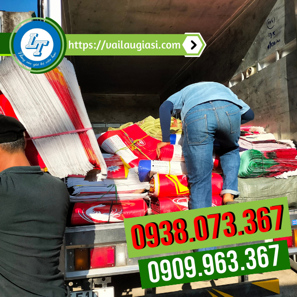 Giao sỉ số lượng bao tải in logo Giao sỉ số lượng bao tải in logo