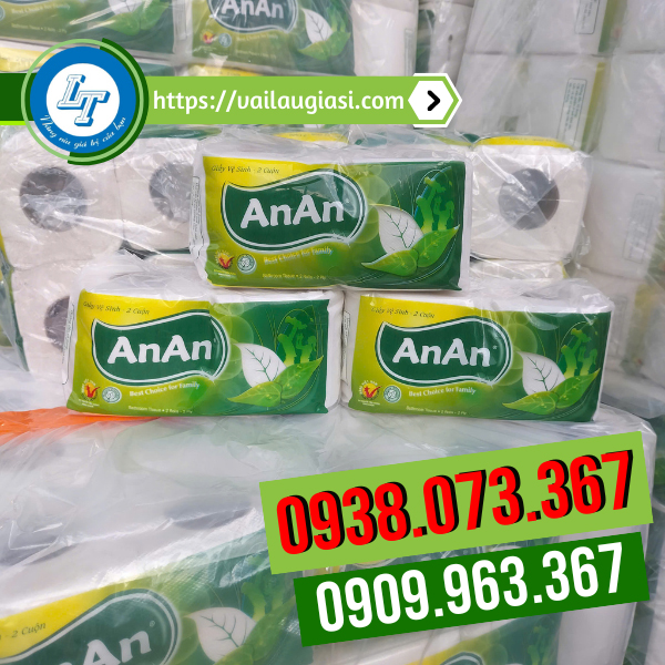 Giấy vệ sinh An An được làm từ nguyên liệu an toàn Giấy vệ sinh An An được làm từ nguyên liệu an toàn