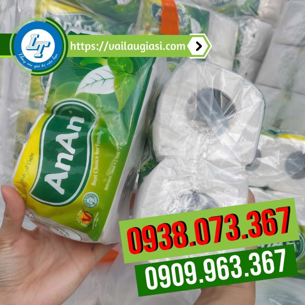 Giấy vệ sinh An An túi 2 cuộn Giấy vệ sinh An An túi 2 cuộn