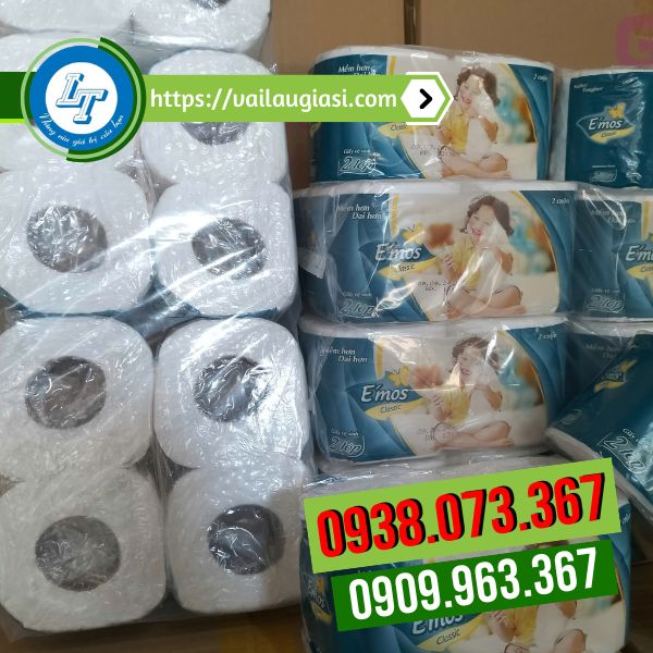 Giấy vệ sinh Emos xanh sỉ giá rẻ Giấy vệ sinh Emos xanh sỉ giá rẻ