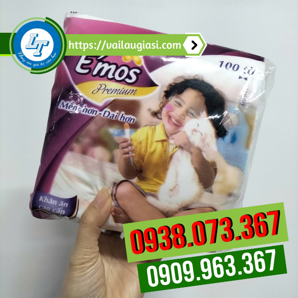 Khăn giấy vuông emos Khăn giấy vuông emos