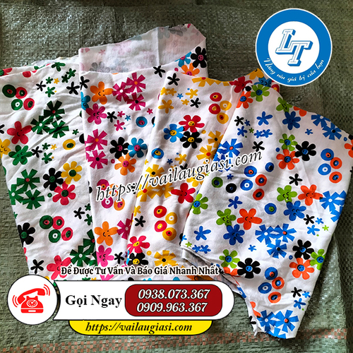 Giẻ lau bụi bẩn in bông hoa Giẻ lau bụi bẩn in bông hoa