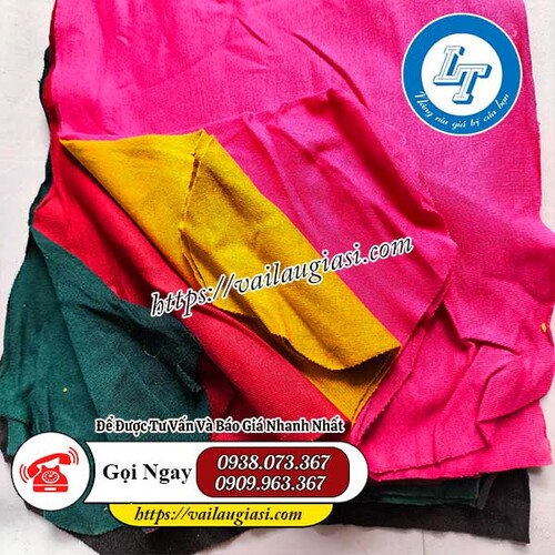 Giẻ lau chùi cơ khí từ chất liệu cotton thấm hút Giẻ lau chùi cơ khí từ chất liệu cotton thấm hút