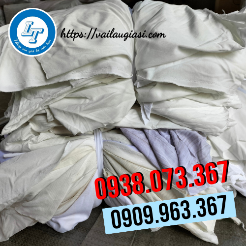 Sỉ giẻ lau trắng cotton Sỉ giẻ lau trắng cotton