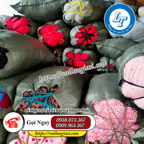 Giẻ lau đã được phân loại sau khi thu mua Giẻ lau đã được phân loại sau khi thu mua