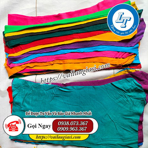 Giẻ lau màu nguyên miếng Giẻ lau màu nguyên miếng