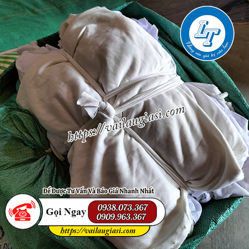 Giẻ lau trắng nguyên miếng 30cm Giẻ lau trắng nguyên miếng 30cm