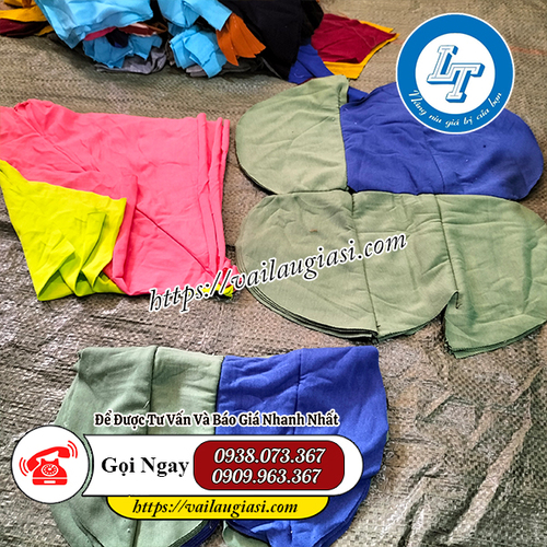 Giẻ lau máy nhiều lớp nhiều màu Giẻ lau máy nhiều lớp nhiều màu