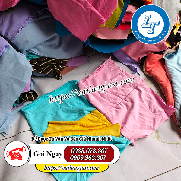 Giẻ lau máy may nối từ nhiều lớp