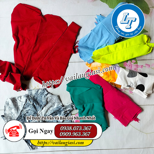 Giẻ lau đã được gia công may nối Giẻ lau đã được gia công may nối