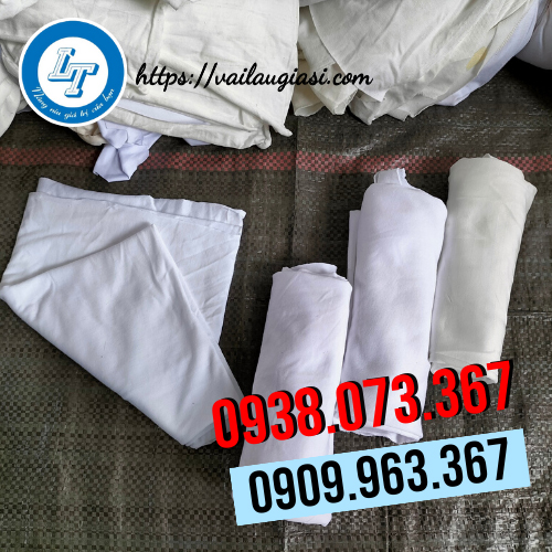 Giẻ lau được thu gom từ vải các xưởng may Giẻ lau được thu gom từ vải các xưởng may