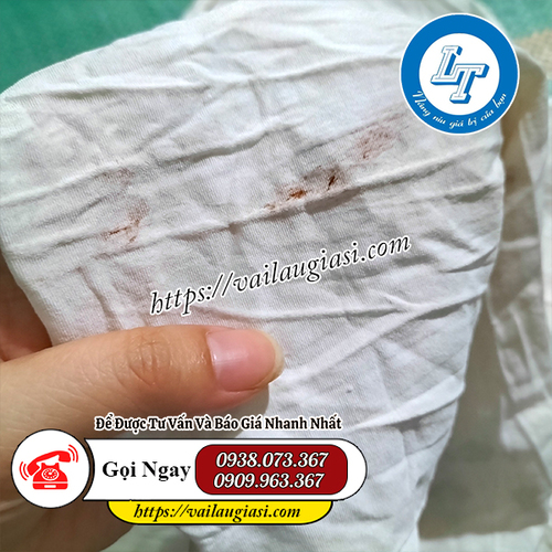 Giẻ lau trắng kém chất lượng Giẻ lau trắng kém chất lượng