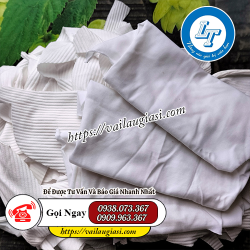 Giẻ lau trắng khổ a5 Giẻ lau trắng khổ a5