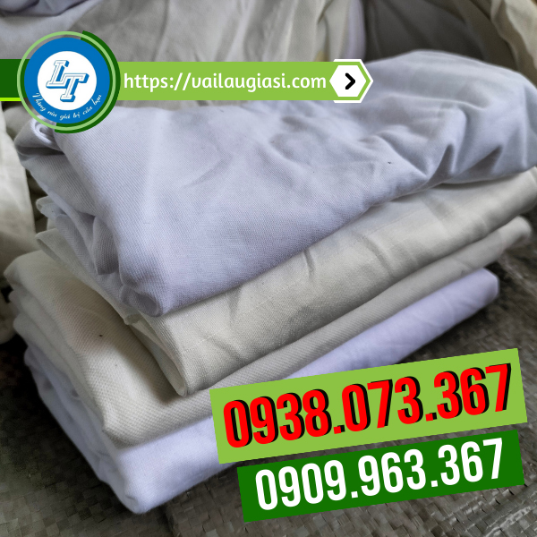 Giẻ lau cotton trắng Giẻ lau cotton trắng