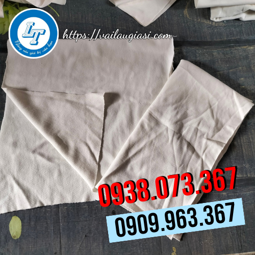 Giẻ lau máy màu trắng Giẻ lau máy màu trắng