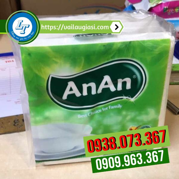 Khăn giấy vuông An An Khăn giấy vuông An An