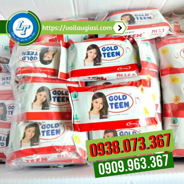 bán sỉ khăn ướt Gold Teen giá rẻ bán sỉ khăn ướt Gold Teen giá rẻ