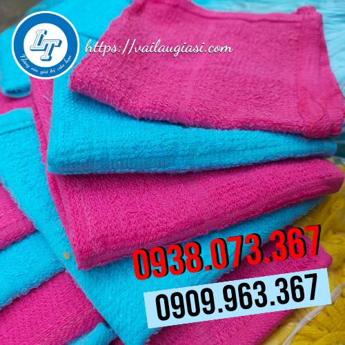 Khăn cotton nhiều màu Khăn cotton nhiều màu