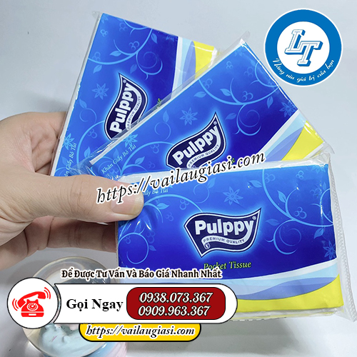 Khăn giấy bỏ túi Pulppy Khăn giấy bỏ túi Pulppy
