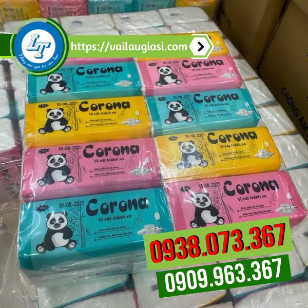 Khăn giấy rút corona Khăn giấy rút corona