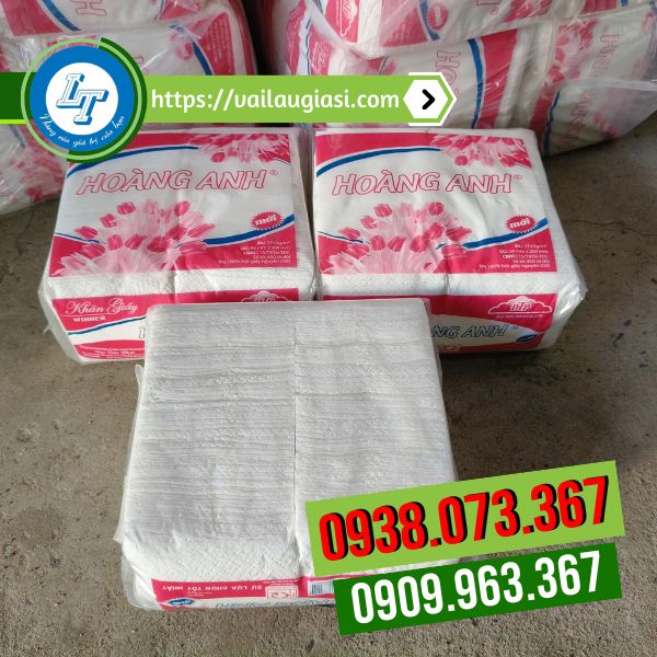 Khăn giấy rút quán ăn Hoàng Anh Khăn giấy rút quán ăn Hoàng Anh