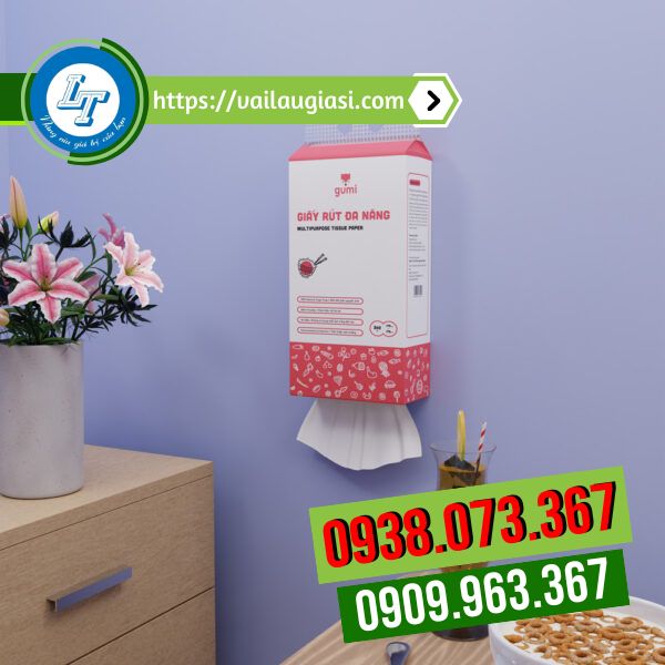Khăn giấy rút treo tường Lê Thanh Khăn giấy rút treo tường Lê Thanh