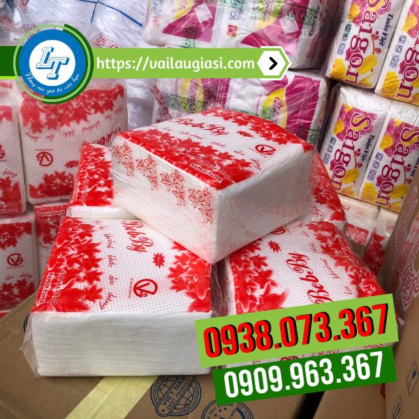 Khăn giấy vuông Bobby Khăn giấy vuông Bobby